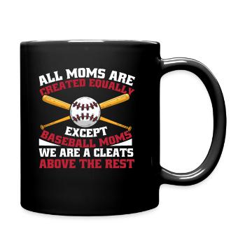 Baseball Mom Baseball Mom - Full Colour Mug - black - Right
