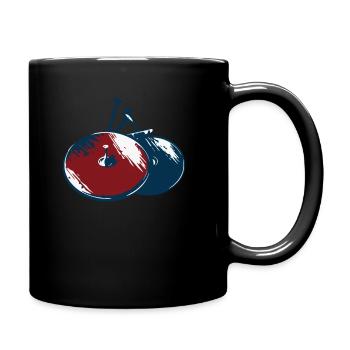 Fanfahrenzug Spielmannszug Cool - Tasse einfarbig - Schwarz - Rechts