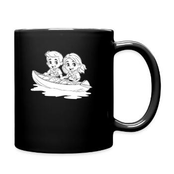 Éclaireur - Mug uni - noir - Droite