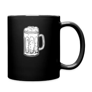 Beer Beer Lovers - Full Colour Mug - black - Right