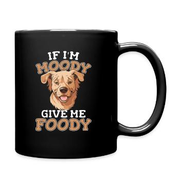 Golden Retriever Funny - Full Colour Mug - black - Right