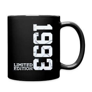 33. GEBURTSTAG LIMITED EDITION 1993 - Tasse einfarbig - Schwarz - Rechts