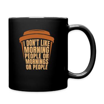 Black Humor Funny - Full Colour Mug - black - Right