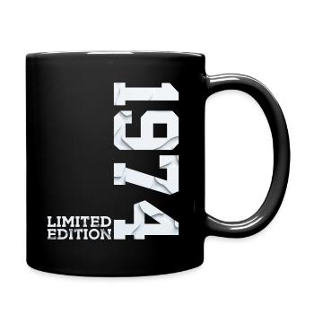 52ND BIRTHDAY LIMITED EDITION 1974 - Full Colour Mug - black - Right