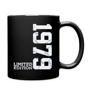 47. GEBURTSTAG LIMITED EDITION 1979 - Tasse einfarbig - Schwarz - Rechts