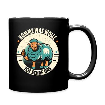 Motivation Geschenk Prüfung Schule Abitur Sprüche - Tasse einfarbig - Schwarz - Rechts