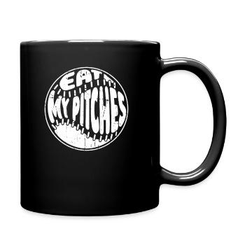 Baseball Funny - Full Colour Mug - black - Right