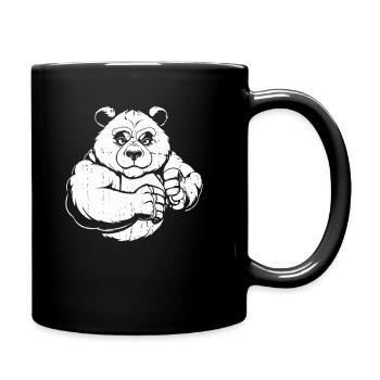 Panda géant Panda Ours - Mug uni - noir - Droite