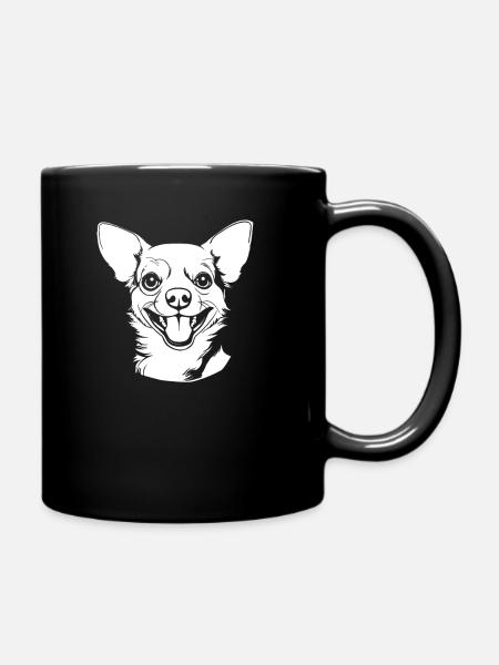 Chihuahua - Full Colour Mug - black
