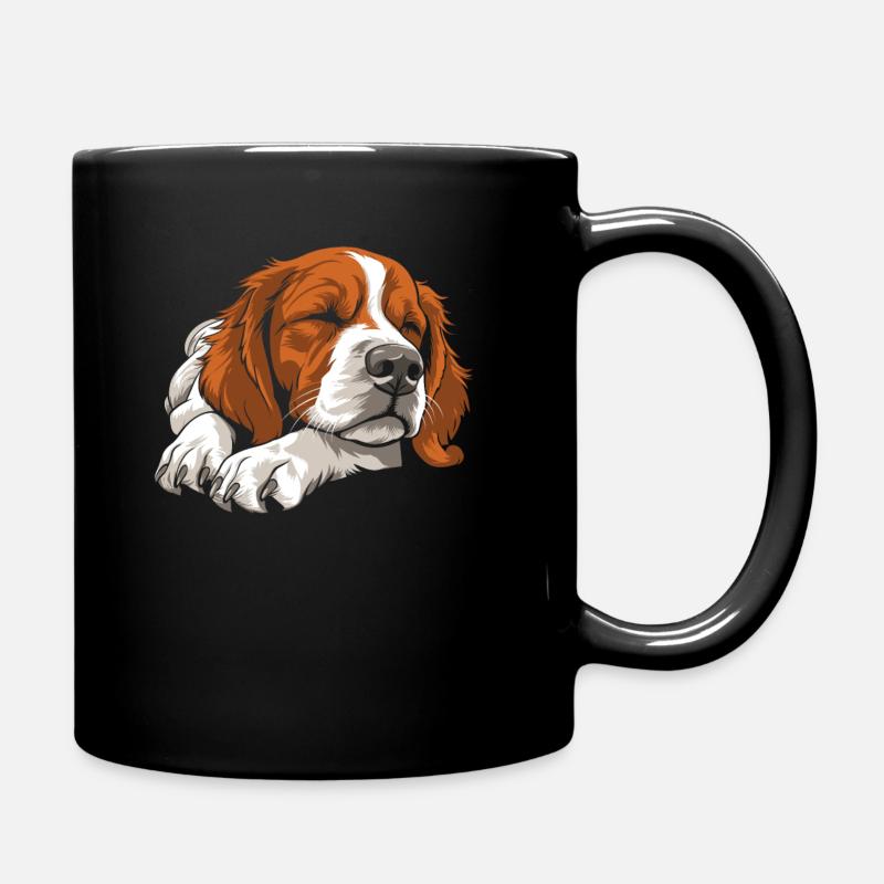 Épagneul breton - Mug uni - noir