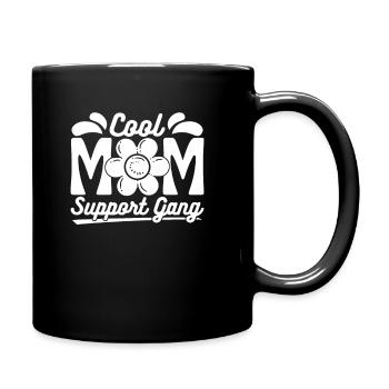 Maman Soutien Maman - Mug uni - noir - Droite