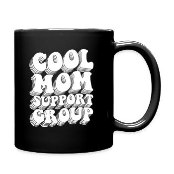 Maman Soutien Maman - Mug uni - noir - Droite