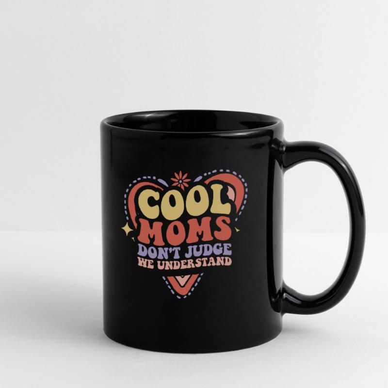 Mama Mutter Support Tasse einfarbig