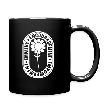 Maman Soutien à la maman - Mug uni - noir - Droite
