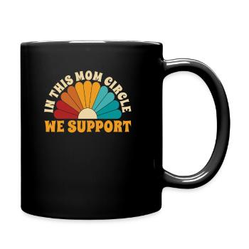Soutien aux mamans et aux mamans - Mug uni - noir - Droite