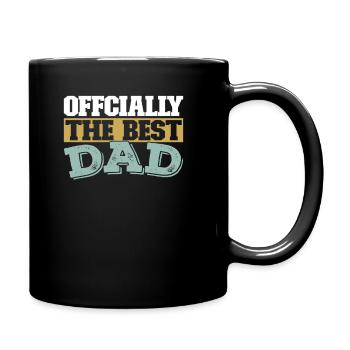 Vater Papa Best Dad - Full Colour Mug - black - Right