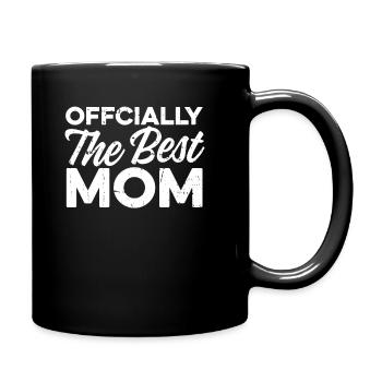 Mama Mutter Best Mom - Full Colour Mug - black - Right