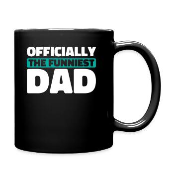 Vater Papa Papa Le Plus Drôle - Mug uni - noir - Droite