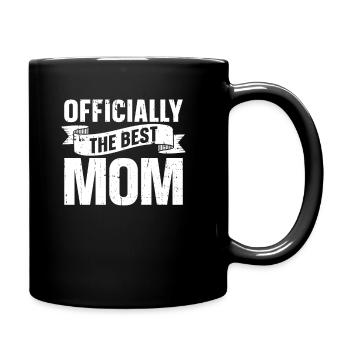 Mama Mutter Best Mom - Full Colour Mug - black - Right