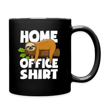 Sloth - Home office shirt - Gift - Full Colour Mug - black - Right