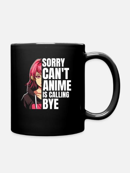 Anime Manga Anime Fille - Mug uni - noir