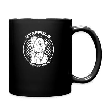 Anime Manga Anime Geburtstagskind - Tasse einfarbig - Schwarz - Rechts