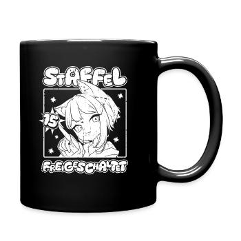 Anime Manga Anime Birthday Girl - Full Colour Mug - black - Right