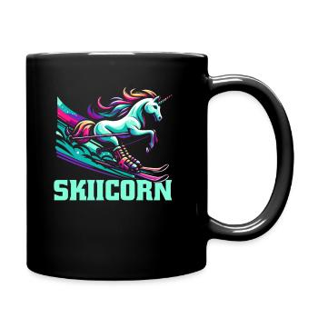Ski Après-Ski Unicorn Skiicorn - Mug uni - noir - Droite