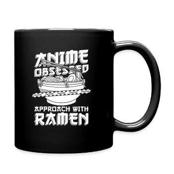 Anime Manga Ramen Bowl - Full Colour Mug - black - Right