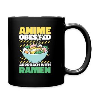 Anime Manga Ramen Bowl - Full Colour Mug - black - Right
