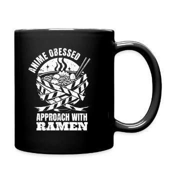 Anime Manga Ramen Bowl - Full Colour Mug - black - Right