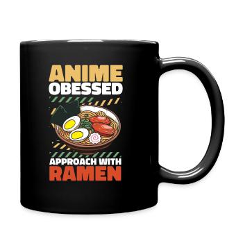 Anime Manga Ramen Bowl - Full Colour Mug - black - Right