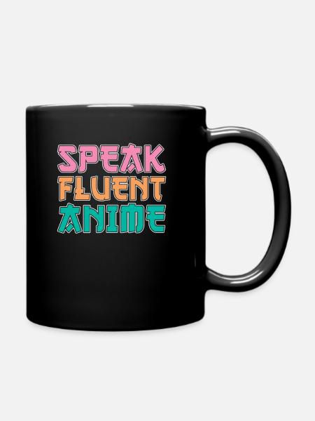 Anime Manga - Full Colour Mug - black