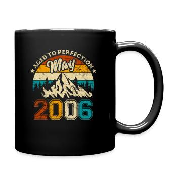 Edition Limitée Mai 2006 - Anniversaire - Mug uni - noir - Droite