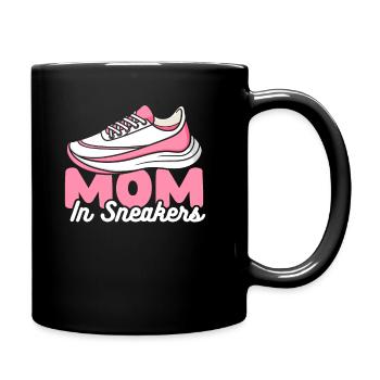 Mom Mom Running Shoes - Full Colour Mug - black - Right