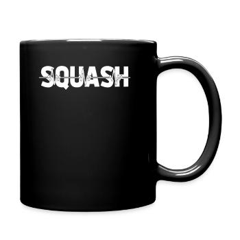 Squash Ekg Heartbeat - Tasse einfarbig - Schwarz - Rechts