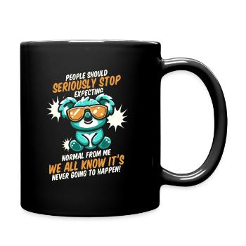 Koala - Full Colour Mug - black - Right
