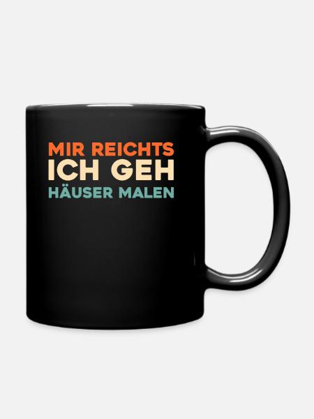 Architekt Architektur - Tasse einfarbig - Schwarz