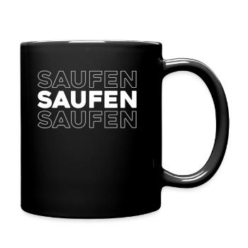 Beer Beer Lovers Booze - Full Colour Mug - black - Right