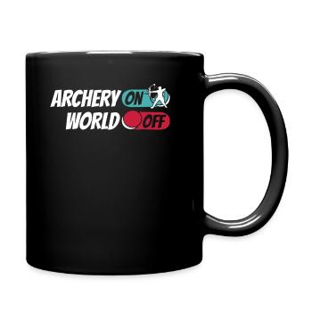 Archery Archery Archery - Full Colour Mug - black - Right