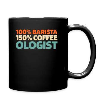 Barista Coffee - Full Colour Mug - black - Right