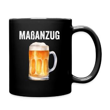 Bière Costume sur mesure Buveur de bière - Mug uni - noir - Droite