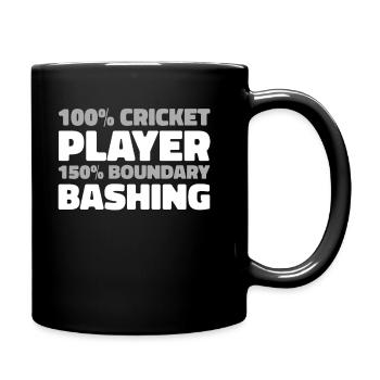 Cricket - Full Colour Mug - black - Right