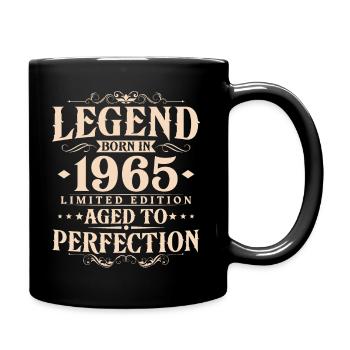 Légende Depuis 1965 Vintage Vintage Anniversaire - Mug uni - noir - Droite