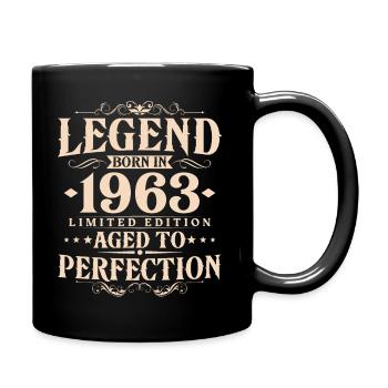 Légende 1963 Vintage Born Vintage Anniversaire - Mug uni - noir - Droite