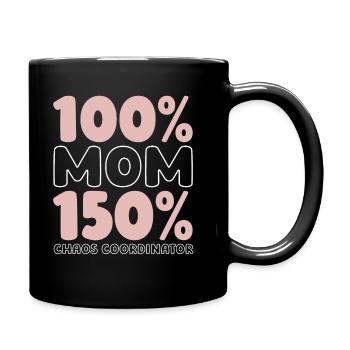Mom Mom - Full Colour Mug - black - Right