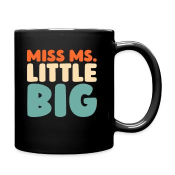 Sorority Soroitas Big Sister - Full Colour Mug - black - Right