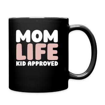Mom Mom - Full Colour Mug - black - Right