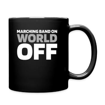 Train de ventilateurs Spielmannszug - Mug uni - noir - Droite