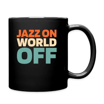 Musique Jazz Jazz On World Off - Mug uni - noir - Droite